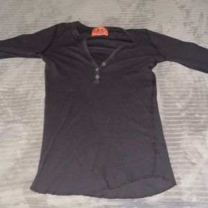 Dark Brown Authentic Vintage Juicy couture long sleeve shirt 🤎